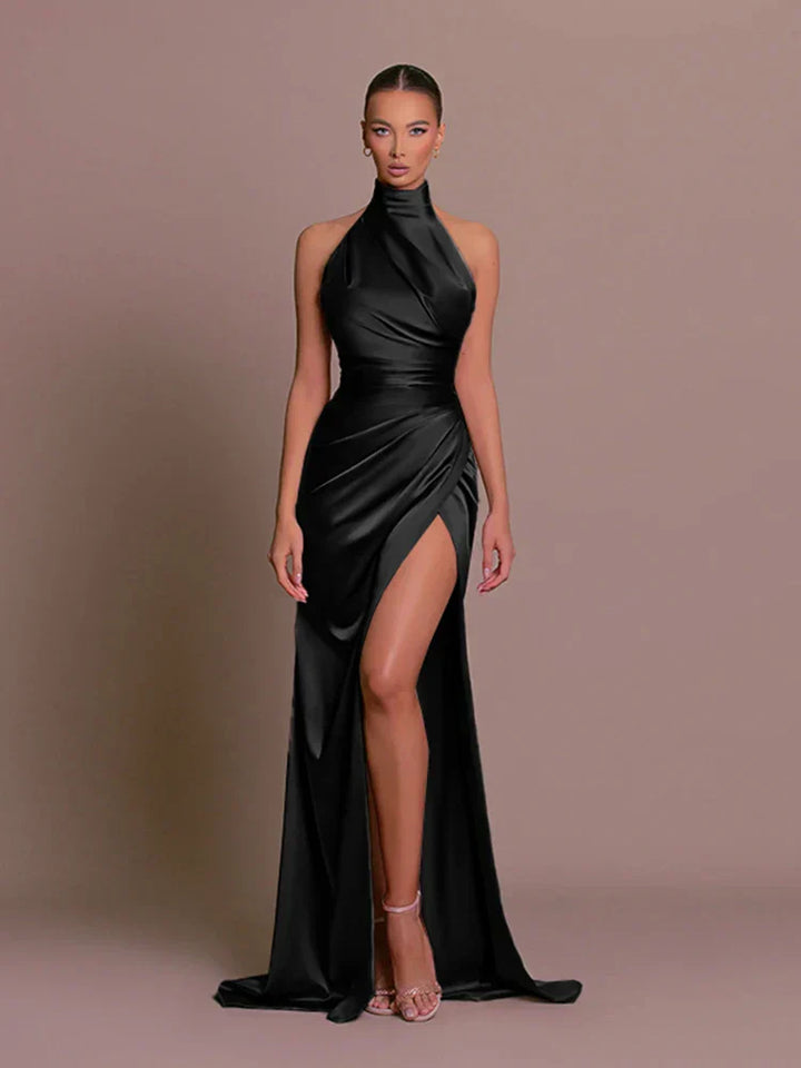 Livia | Elegant Slit Evening Gown