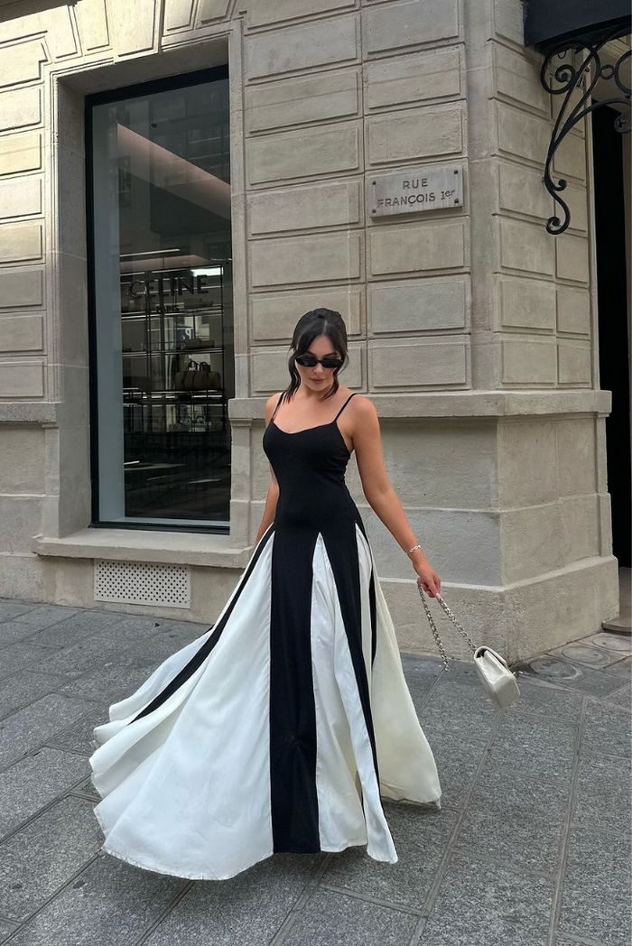 Eliana | Maxi Dress with Panel Detail