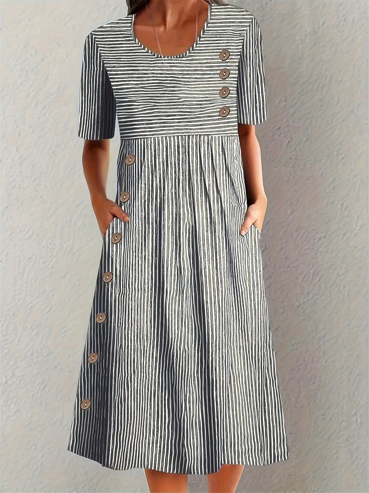 Kelly | Striped Summer Dress