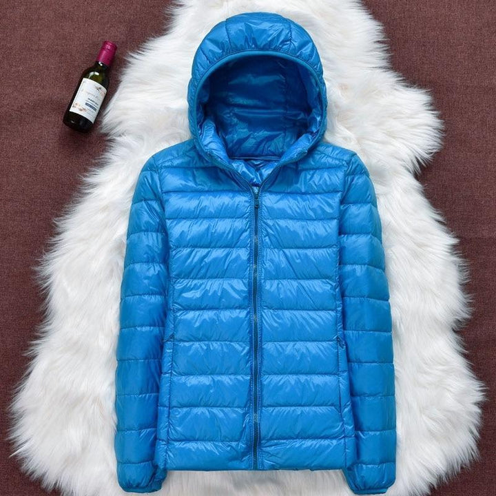 Kaia | Lightweight Hooded Puffer Jacket
