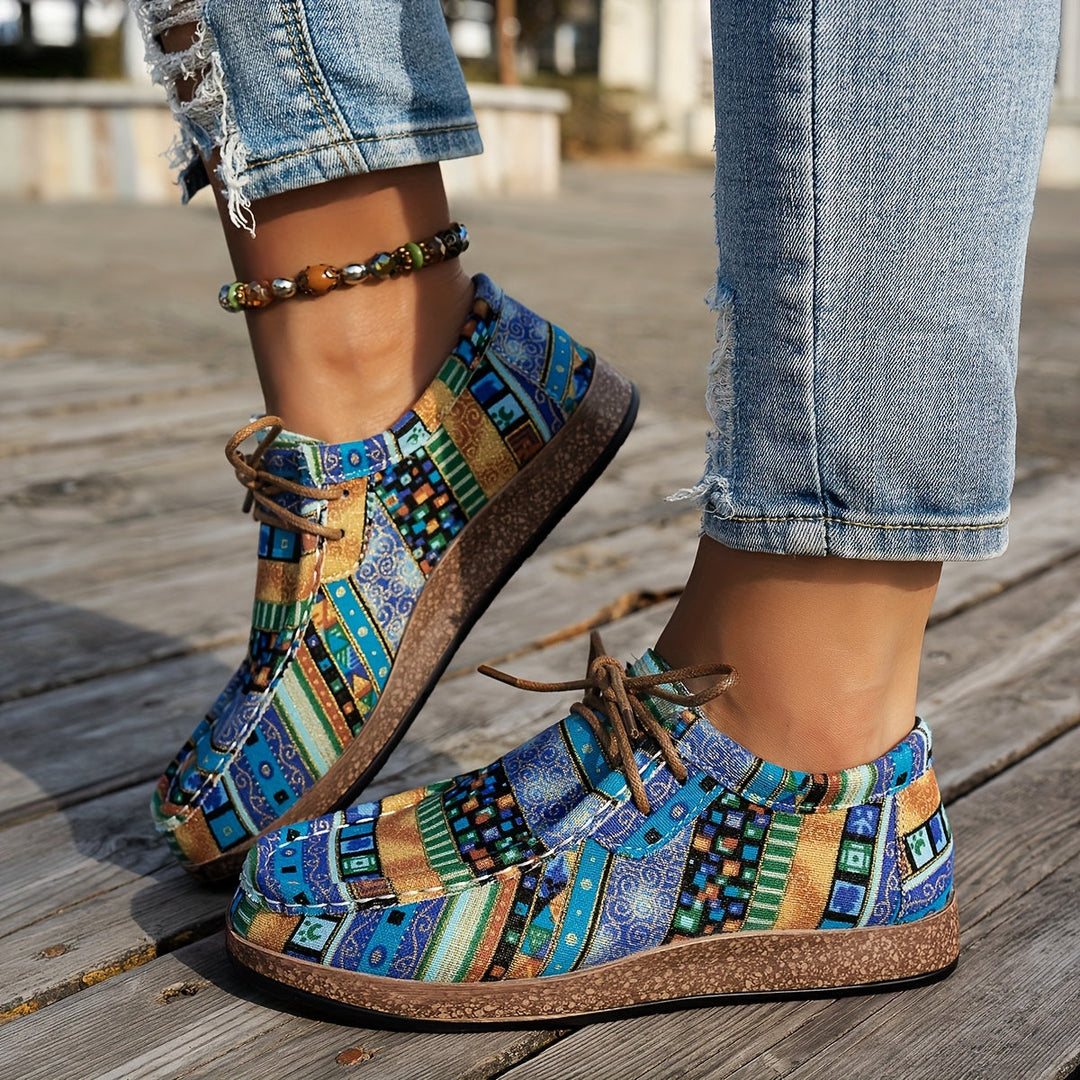 Alaia | Colorful Retro Women's Shoes