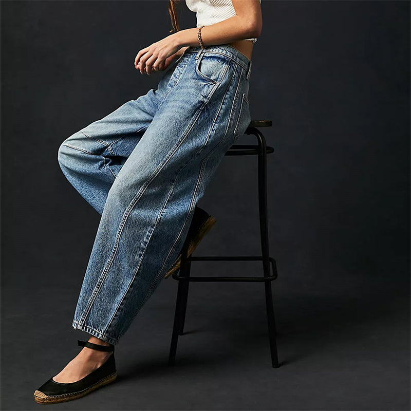 Elena - Urban Ease Wide-Leg Trousers