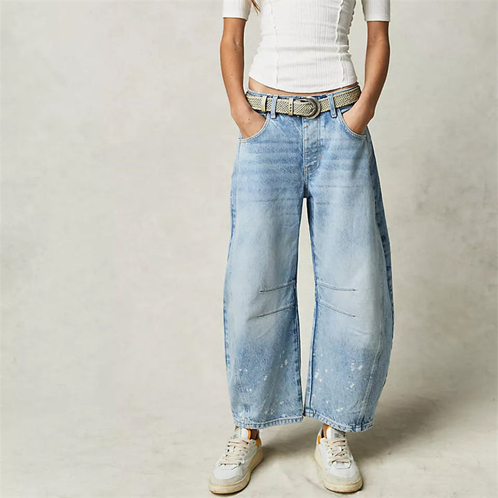 Elena - Urban Ease Wide-Leg Trousers