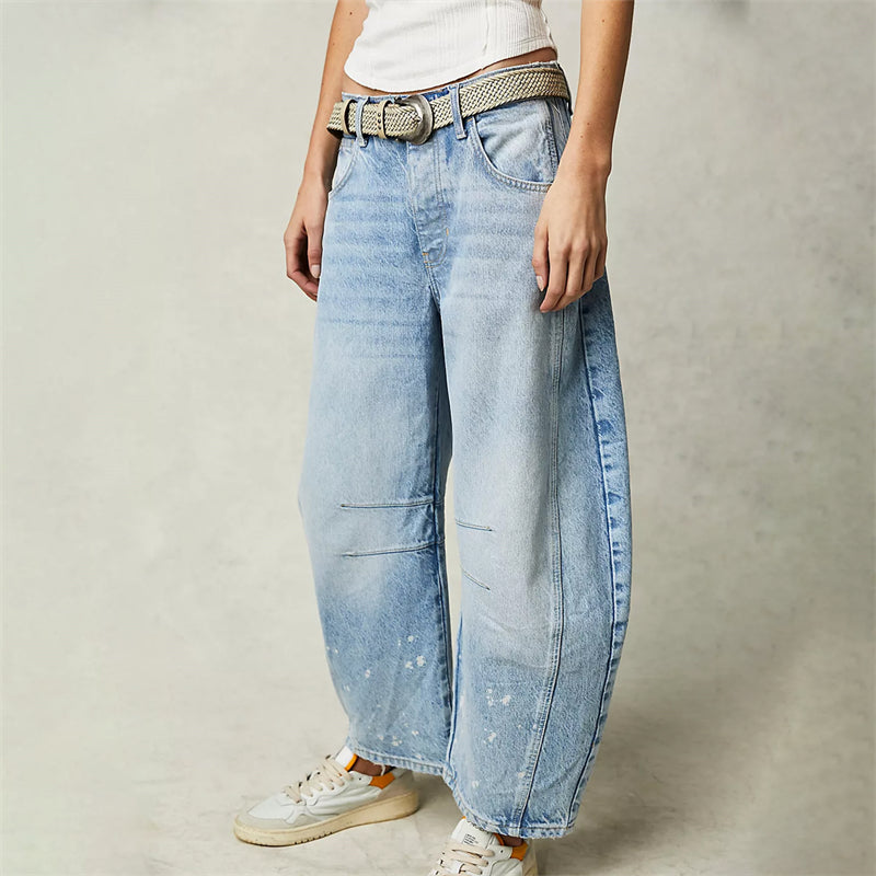 Elena - Urban Ease Wide-Leg Trousers