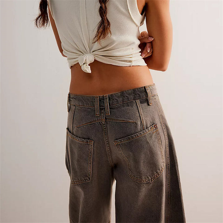 Elena - Urban Ease Wide-Leg Trousers