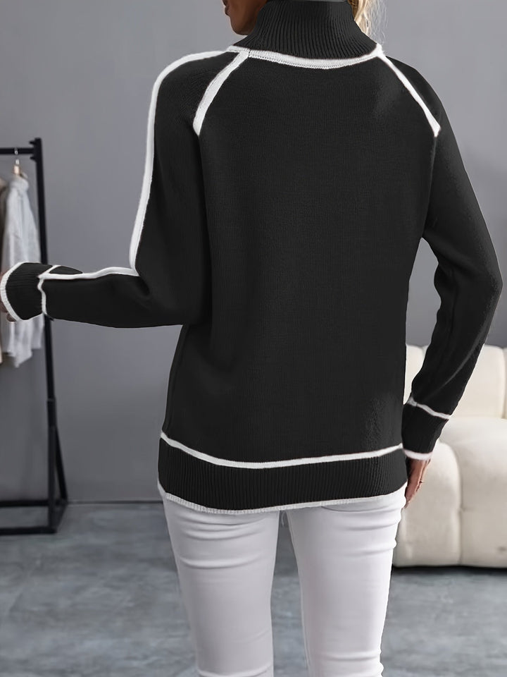 Janice | High Neck Jumper