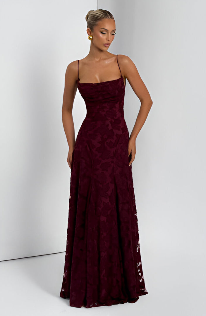Phoebe | Long Dress with Lace Corset