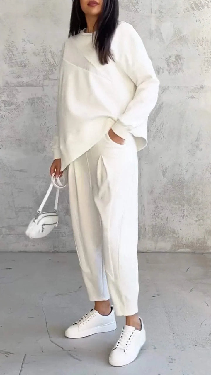 Anna | Two-piece set with round neckline