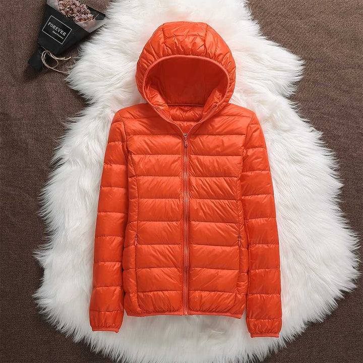 Kaia | Lightweight Hooded Puffer Jacket
