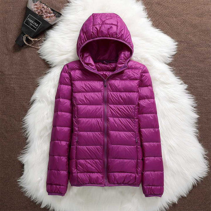 Kaia | Lightweight Hooded Puffer Jacket