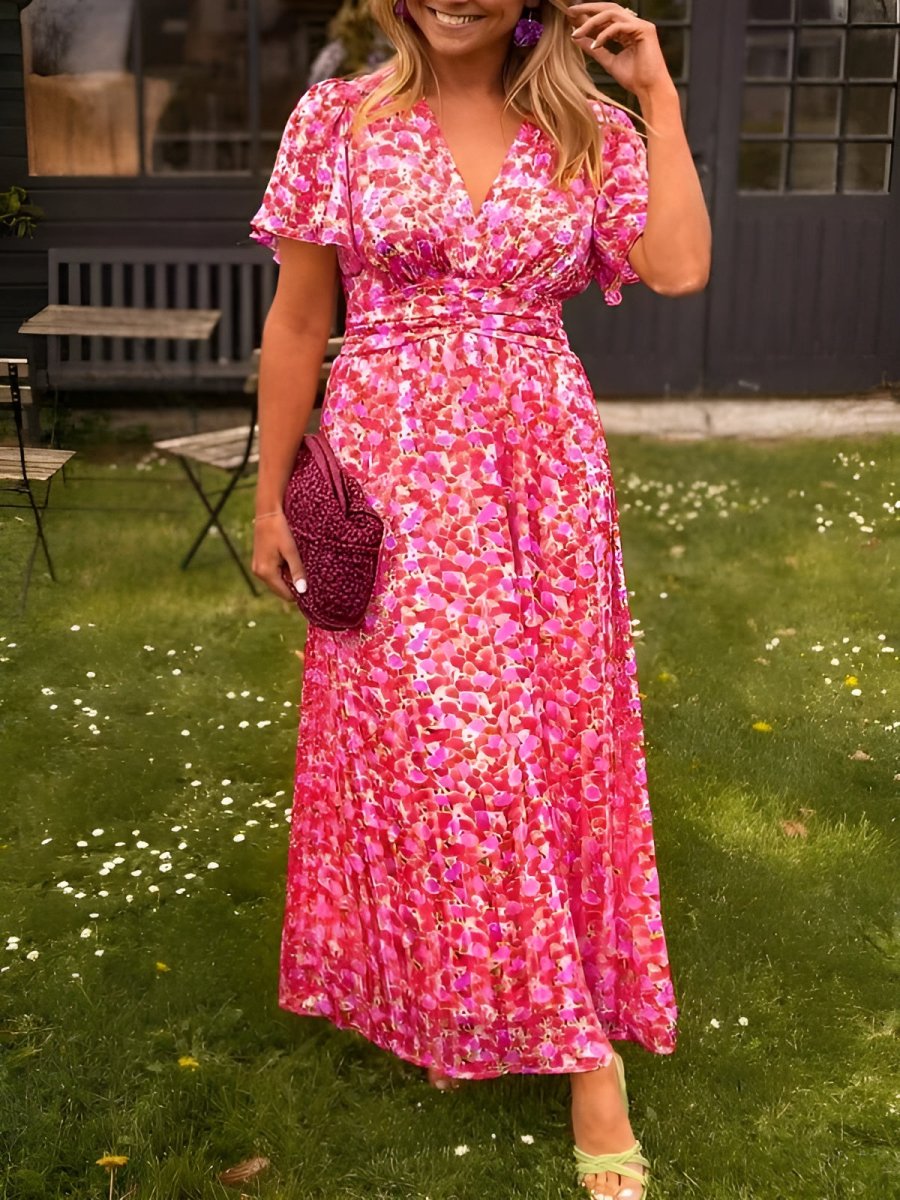 MARLENE™ | Floral Elegance Dress