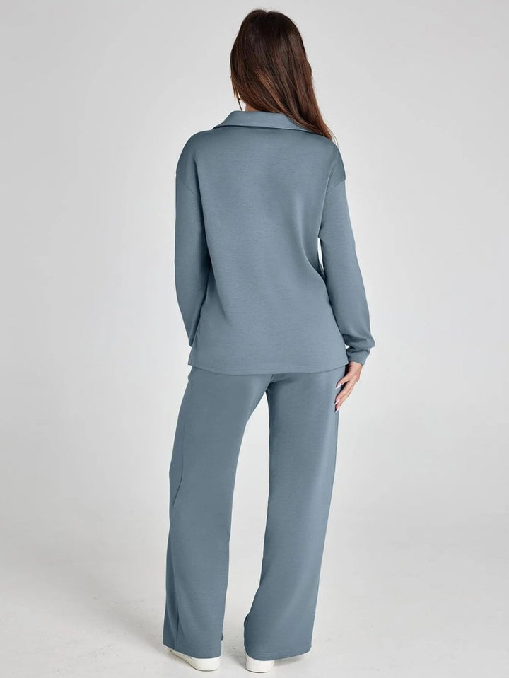 Margaret | Casual Long Sleeve Two-piece Set