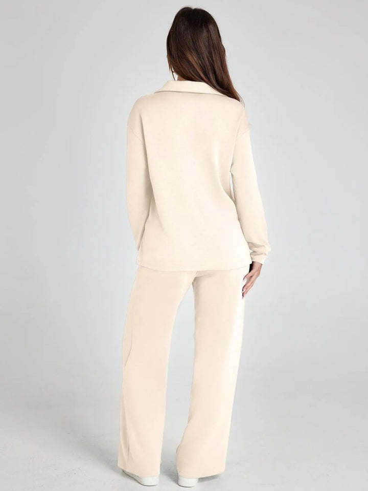 Margaret | Casual Long Sleeve Two-piece Set