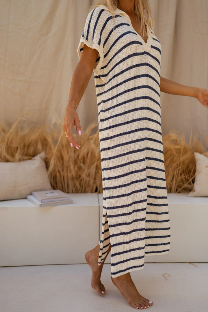 SOPHIA™ | STRIPED KNIT DRESS