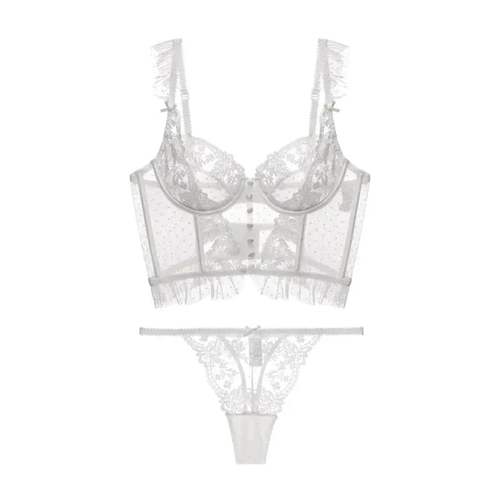 Daria - French Lace Push-Up Bra & Panty Set